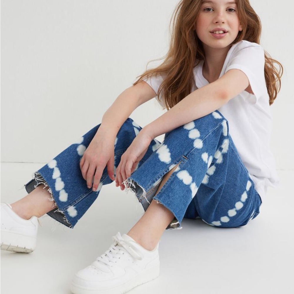 Wide High Jeans